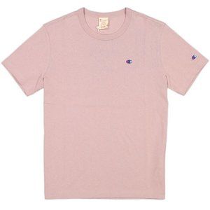 Dusty Pink Champion Reverse Weave T-shirt